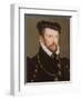 Admiral Gaspard II De Coligny, 1565-70-Francois Clouet-Framed Giclee Print