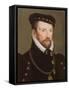 Admiral Gaspard II De Coligny, 1565-70-Francois Clouet-Framed Stretched Canvas