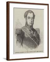 Admiral Hamelin, of the French Navy-null-Framed Giclee Print