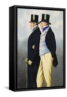 Admiral Henry John Rous (1795-1877) and George Payne (1803-78), Fathers of the Turf-null-Framed Stretched Canvas