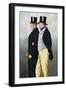 Admiral Henry John Rous (1795-1877) and George Payne (1803-78), Fathers of the Turf-null-Framed Giclee Print