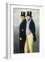 Admiral Henry John Rous (1795-1877) and George Payne (1803-78), Fathers of the Turf-null-Framed Giclee Print