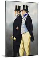 Admiral Henry John Rous (1795-1877) and George Payne (1803-78), Fathers of the Turf-null-Mounted Giclee Print