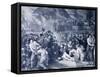 Admiral Horatio Nelson's Death at Trafalgar, 1805-null-Framed Stretched Canvas