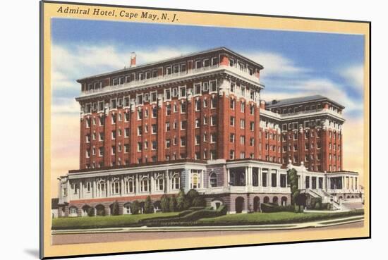 Admiral Hotel, Cape May, New Jersey-null-Mounted Art Print