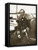 Admiral John A. Dahlgren-Mathew Brady-Framed Stretched Canvas