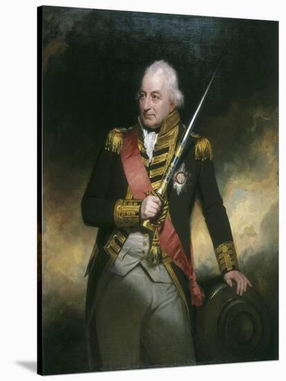 Admiral John Jervis, C1801-William Beechey-Stretched Canvas