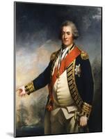 Admiral Lord Duncan, 18th Century British Naval Commander-John Hoppner-Mounted Giclee Print