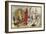 Admiral Lord Nelson and the Battle of Trafalgar, 1805-null-Framed Giclee Print