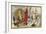 Admiral Lord Nelson and the Battle of Trafalgar, 1805-null-Framed Giclee Print