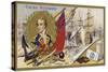 Admiral Lord Nelson and the Battle of Trafalgar, 1805-null-Stretched Canvas