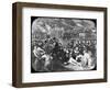 Admiral Lord Nelson Wounded at the Battle of Trafalgar, 1805-Newton & Co-Framed Giclee Print