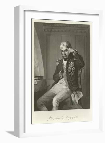 Admiral Lord Nelson-null-Framed Giclee Print