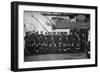 Admiral Lord Walter Kerr and His Officers on the Quarterdeck of His Flagship, HMS 'Majestic, 1896-Gregory & Co-Framed Giclee Print