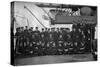 Admiral Lord Walter Kerr and His Officers on the Quarterdeck of His Flagship, HMS 'Majestic, 1896-Gregory & Co-Stretched Canvas