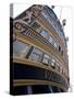 Admiral Nelson's Ship, Hms Victory, Portsmouth Historic Docks, Portsmouth, Hampshire, England, UK-Ethel Davies-Stretched Canvas