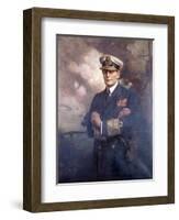 Admiral of the Fleet, the Earl Beatty, 1920-Albert Chevallier Tayler-Framed Giclee Print