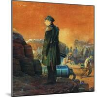 Admiral Pavel Nakhimov on the Bastion, 1855-Vasily Timm-Mounted Giclee Print