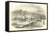 Admiral Porter's Fleet on Red River, March 1864-null-Framed Stretched Canvas