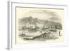 Admiral Porter's Fleet on Red River, March 1864-null-Framed Giclee Print