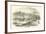 Admiral Porter's Fleet on Red River, March 1864-null-Framed Giclee Print