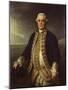 Admiral Richard Edwards (1715-1795), 1780 (Oil on Canvas)-Nathaniel Dance-Mounted Giclee Print