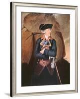 Admiral Richard Howe (Colour Litho)-John Singleton Copley-Framed Giclee Print