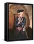 Admiral Richard Howe (Colour Litho)-John Singleton Copley-Framed Stretched Canvas