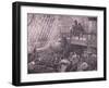 Admiral Rodney Bombarding Le Havre Ad 1759-Gordon Frederick Browne-Framed Giclee Print