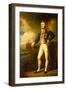 Admiral Sir David Milne (1763-1845), 1828 (Oil Painting)-George Frederick Clarke-Framed Giclee Print