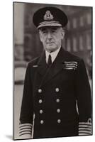 Admiral Sir Dudley Pound-null-Mounted Photographic Print