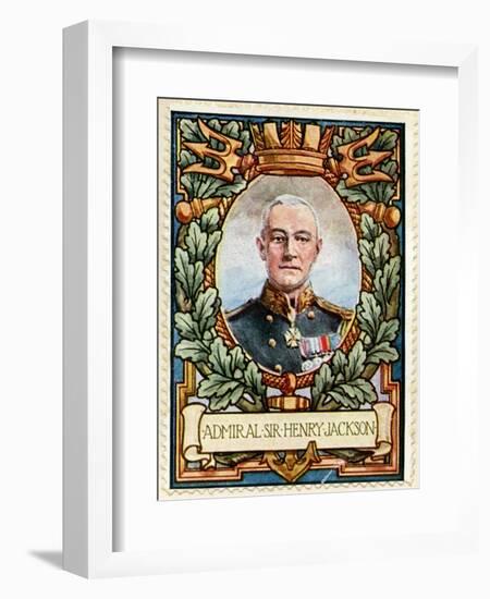 Admiral Sir Henry Jackson, Stamp-null-Framed Art Print