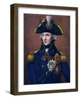 Admiral Sir Horatio Nelson, 1798-1799-Henry Bone-Framed Giclee Print