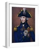 Admiral Sir Horatio Nelson, 1798-1799-Henry Bone-Framed Giclee Print