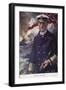 Admiral Sir John Jellicoe, Illustration from Told in the Huts: The YMCA Gift Book, Published 1916-Cyrus Cuneo-Framed Giclee Print