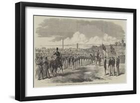 Admiral Sir Michael Seymour Presenting the Victoria Cross-null-Framed Giclee Print