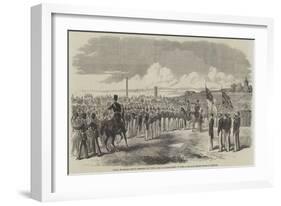 Admiral Sir Michael Seymour Presenting the Victoria Cross-null-Framed Giclee Print