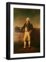 Admiral Sir Peter Parker (1721-1811), C.1799 (Oil on Canvas)-Lemuel Francis Abbott-Framed Giclee Print