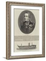 Admiral Sir Sydney Dacres-null-Framed Giclee Print