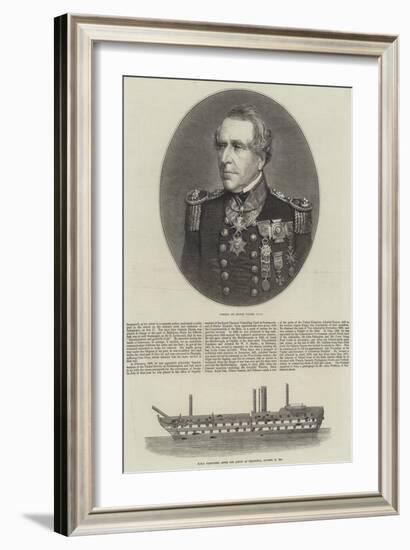 Admiral Sir Sydney Dacres-null-Framed Giclee Print