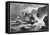 Admiral Somers Runs His Ship Ashore, Bermuda, 1609-null-Framed Stretched Canvas