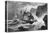 Admiral Somers Runs His Ship Ashore, Bermuda, 1609-null-Stretched Canvas