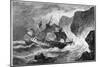 Admiral Somers Runs His Ship Ashore, Bermuda, 1609-null-Mounted Giclee Print