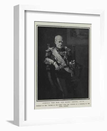 Admiral the Honourable Sir Henry Keppel-Francis Barraud-Framed Giclee Print