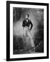 Admiral Thomas Cochrane, 10th Earl of Dundonald, Engraved by Charles Turner, 1809-Peter Eduard Stroehling-Framed Giclee Print