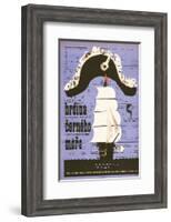 Admiral Usakov-Hrdina-null-Framed Art Print