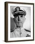 Admiral William D. Leahy, Wearing White Summer Navy Uniform and Braided Cap-Myron Davis-Framed Photographic Print