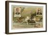 Admirals William Sampson and Pascual Cervera-null-Framed Giclee Print