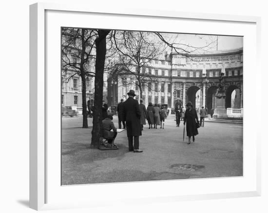 Admiralty Arch 1930S-null-Framed Photographic Print