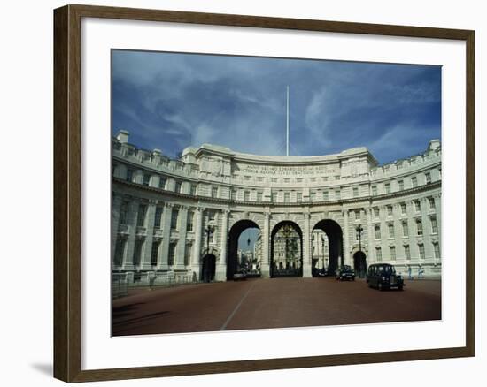 Admiralty Arch, at the End of the Mall, Off Trafalgar Square, London, England, United Kingdom-Lee Frost-Framed Photographic Print